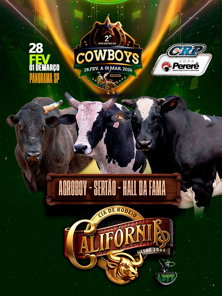 🔥 VEM AÍ O 2º ENCONTRO DE COWBOYS PANORAMA - SP 🔥