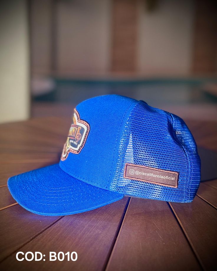 Boné Azul Tela