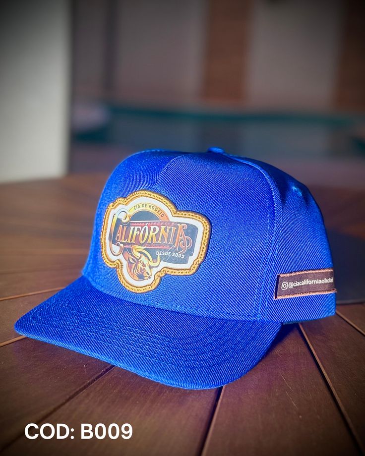 Boné Azul Logo Nova