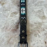 CINTO MIÇANGAS PRETO CRUZ PRETA TAMANHO 95