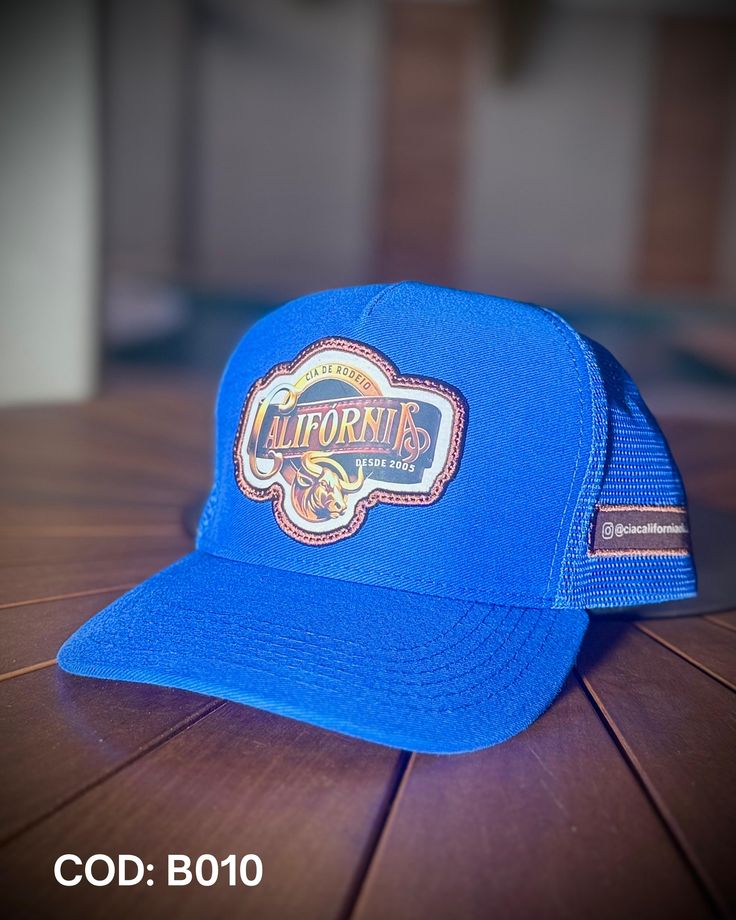 Boné Azul Tela