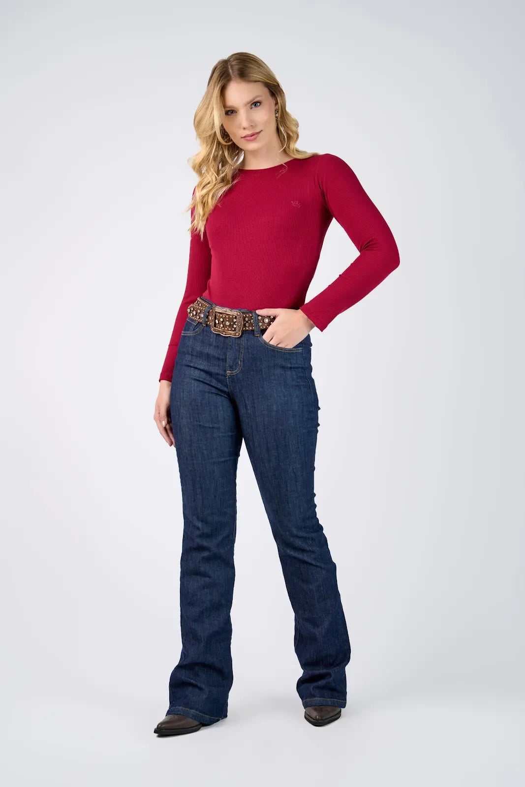 BODY BASIC COM MANGA LONGA